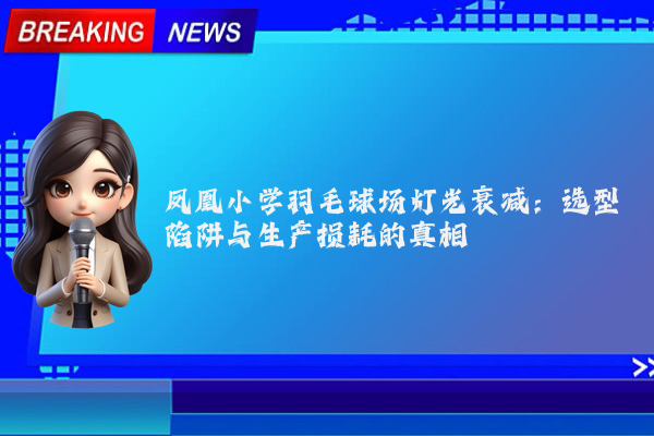 凤凰小学羽毛球场灯光衰减：选型陷阱与生产损耗的真相