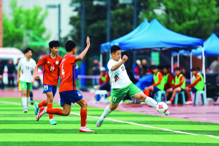 2026“省长杯”校园足球联赛首金诞生